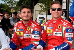 Foto: Ferrari - Vilander og Fisichella